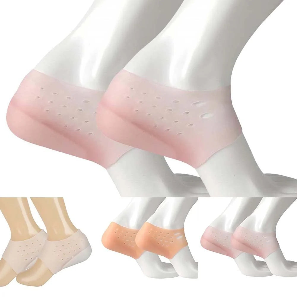 Height-Increasing Insoles Silicone Cushioned Non-Slip
