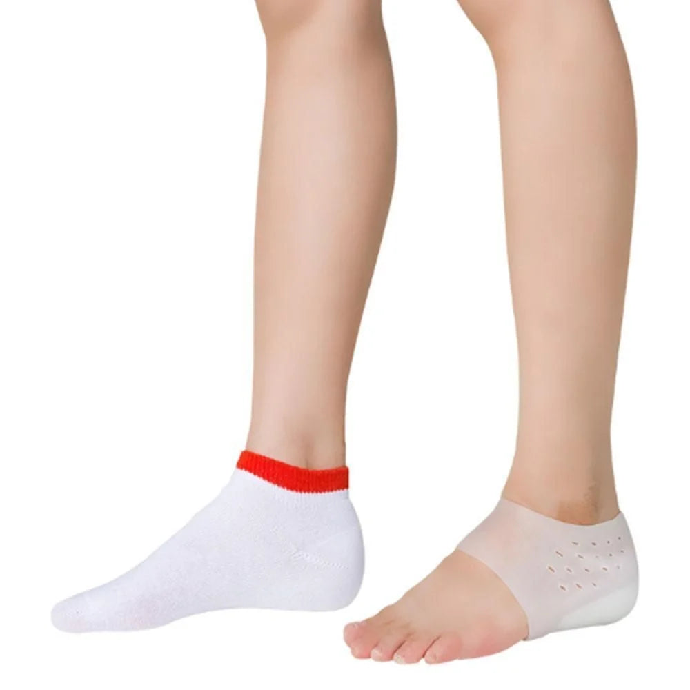 Height-Increasing Insoles Silicone Cushioned Non-Slip