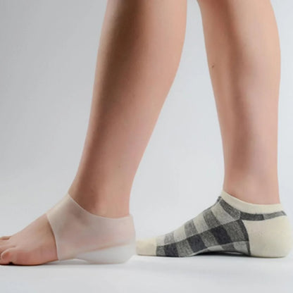 Height-Increasing Insoles Silicone Cushioned Non-Slip