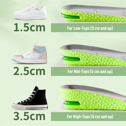 Height Insoles Discreet Lift & Arch Support