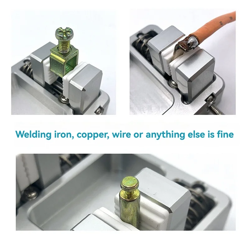 Helping Hand Clamp Double Clamp Heat-Resistant Jaws