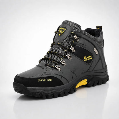 Hiking Shoes High Top Water-Resistant Non-Slip Rubber Outsole