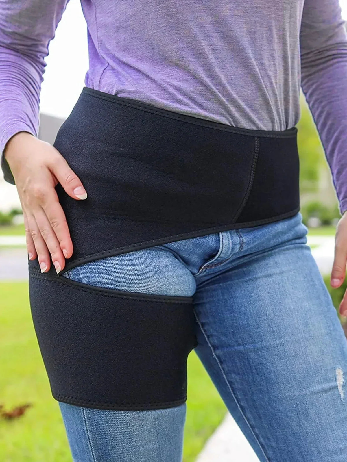 Hip Support Brace Breathable Stable Support for Daily Activity & Sports