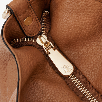 Hobo Bag Soft Faux Leather Detachable Strap Five Compartments