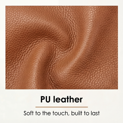 Hobo Bag Soft Faux Leather Detachable Strap Five Compartments