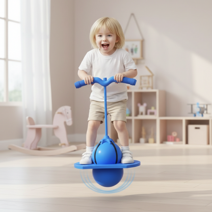 Hopping Ball Non-Slip Platform & Adjustable Handle