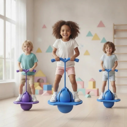 Hopping Ball Non-Slip Platform & Adjustable Handle