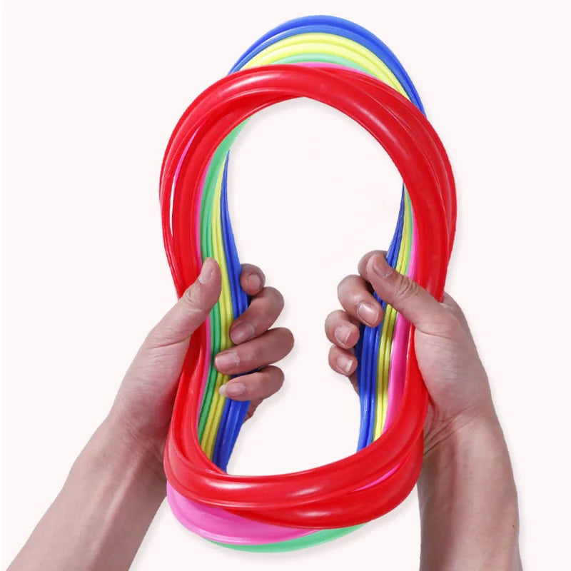 Hopping Ring Set 10-Piece Multicolor With Clips