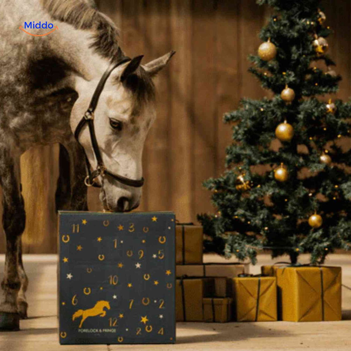Horse Advent Calendar 24 Days Equestrian Charms & Figurines
