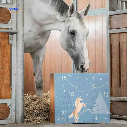 Horse Advent Calendar 24 Days Equestrian Charms & Figurines