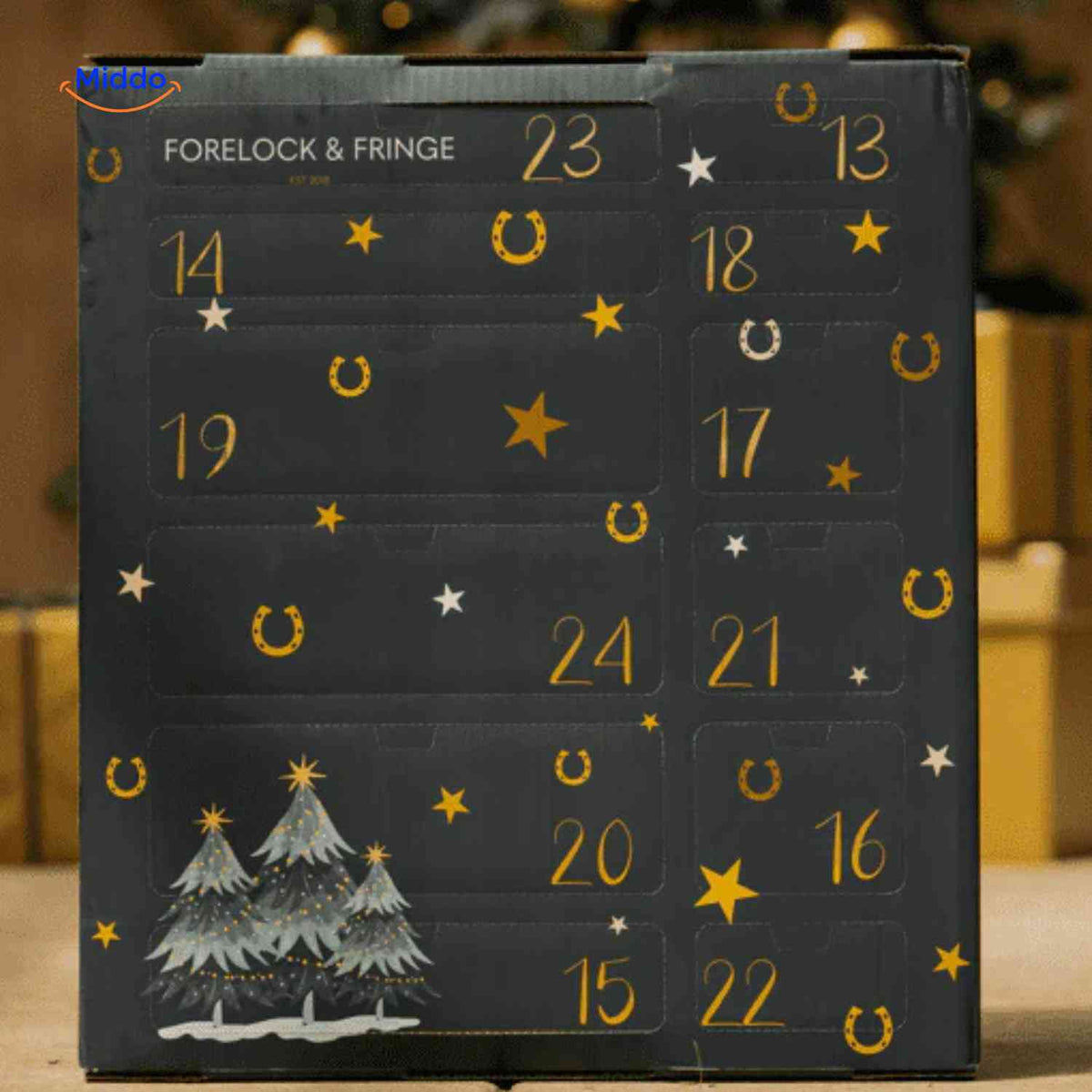Horse Advent Calendar 24 Days Equestrian Charms & Figurines