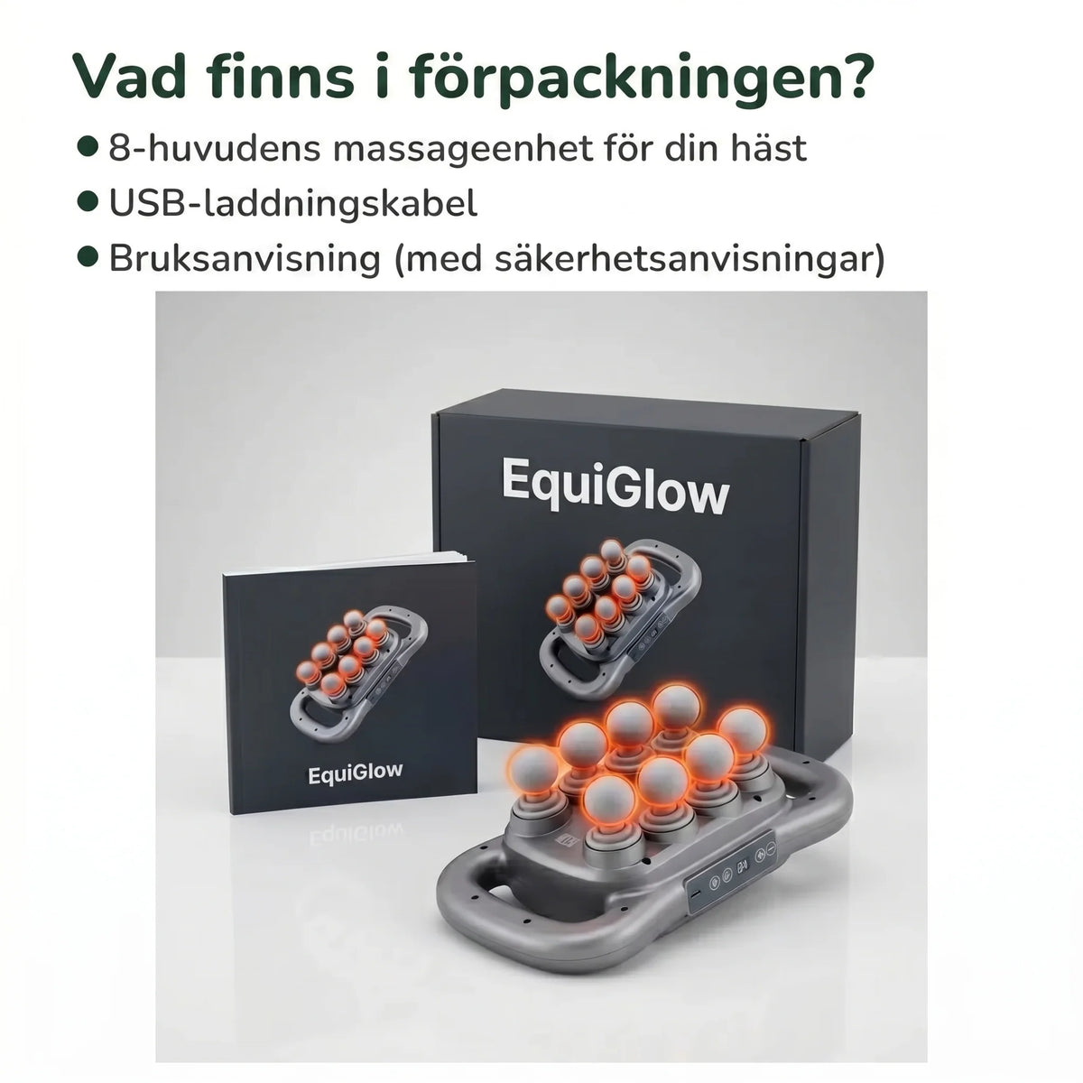 Horse Massage Device Red Light & Soothing Warmth