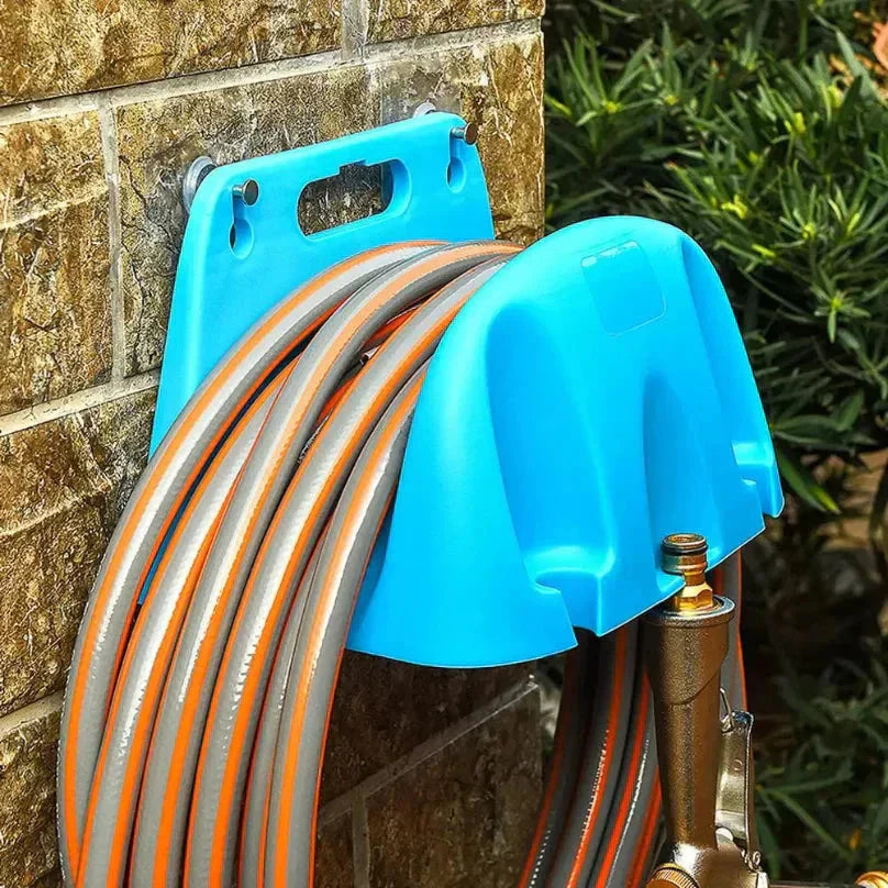 Hose Wall Mount Weather-Resistant Space-Saving Handles & Hooks