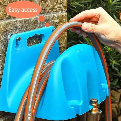 Hose Wall Mount Weather-Resistant Space-Saving Handles & Hooks
