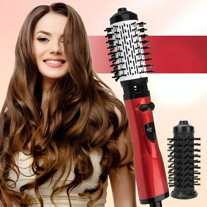 Hot Air Brush Rotating Barrels Ionic Airflow