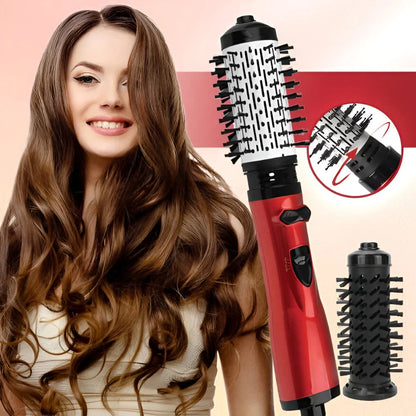 Hot Air Brush Rotating Barrels Ionic Airflow