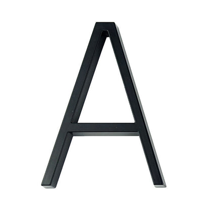 House Number Weather-Resistant Zinc Alloy Custom Characters