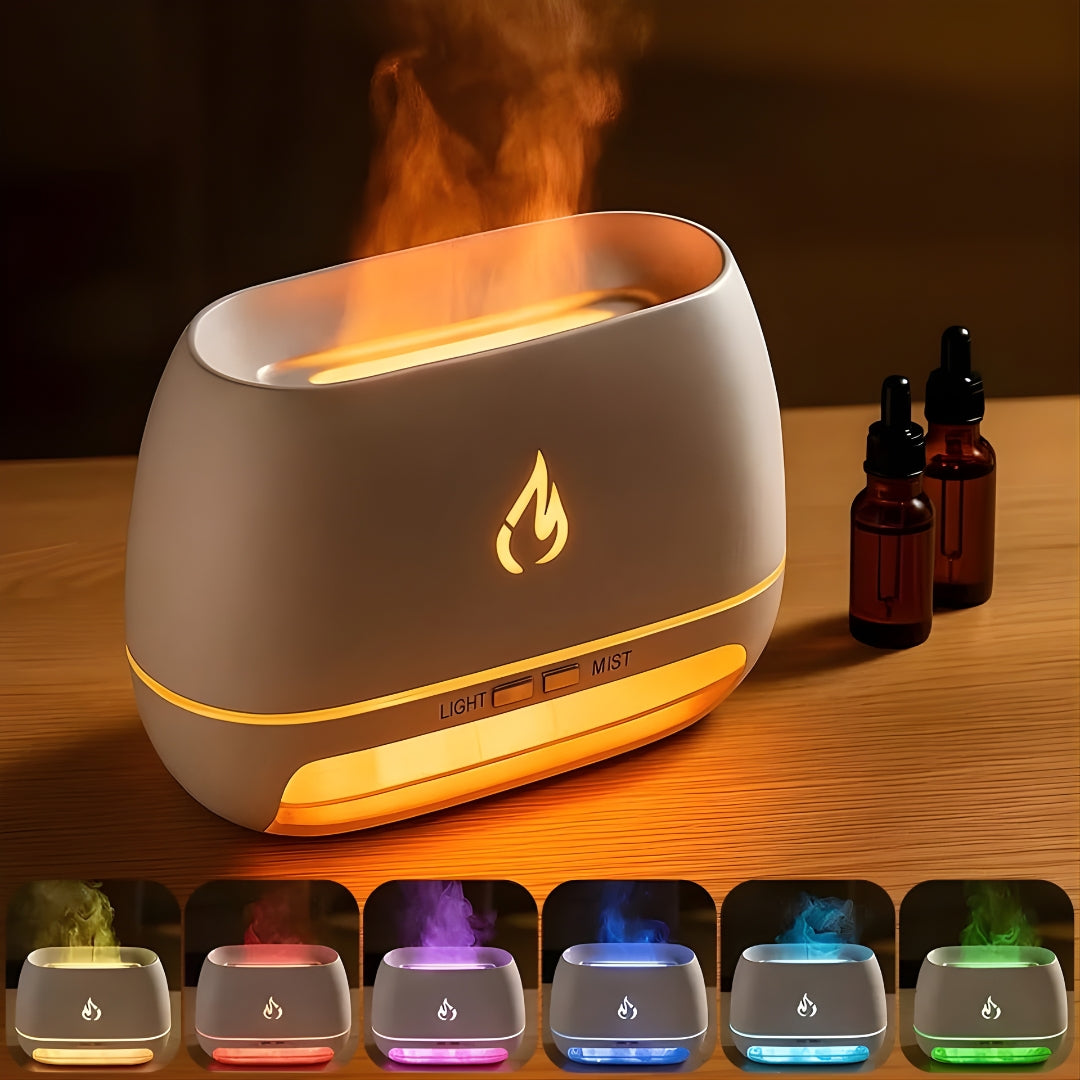 Humidifier Himalayan Salt Silent Ultrasonic Mist Warm LED