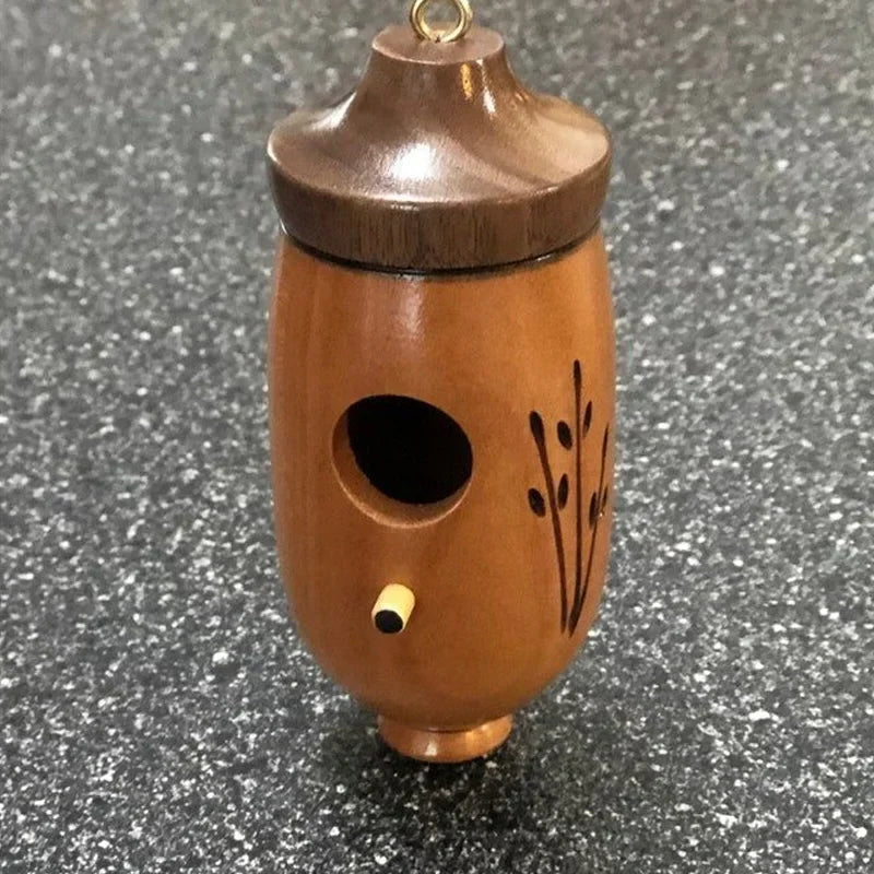Hummingbird Nesting House Weather-Resistant Resin Compact Design