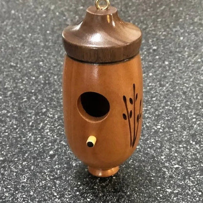 Hummingbird Nesting House Weather-Resistant Resin Compact Design