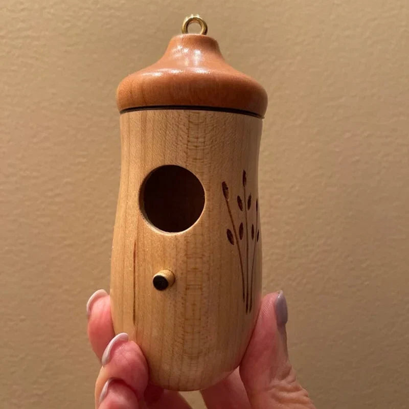 Hummingbird Nesting House Weather-Resistant Resin Compact Design