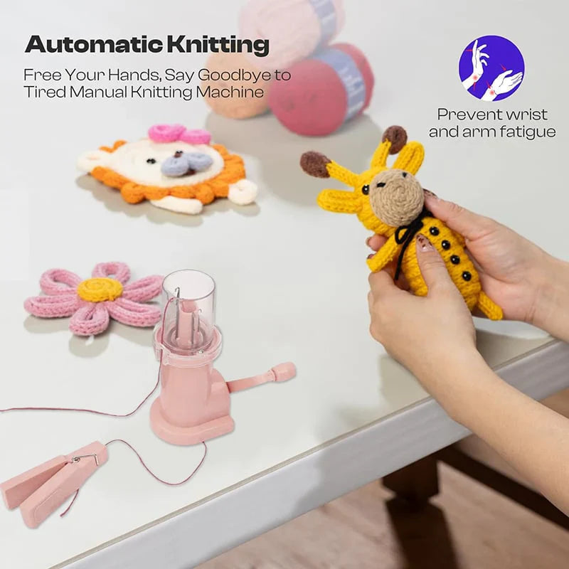 I-Cord Knitting Machine Fast & Consistent Tension