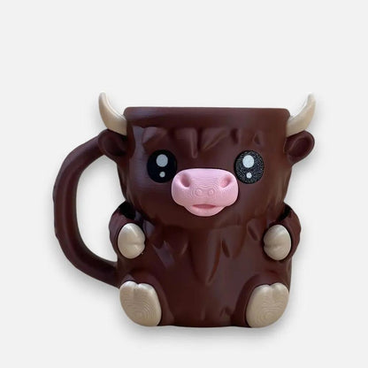 Ice Cream Cup Holder Silicone Insulated Spoon Slots