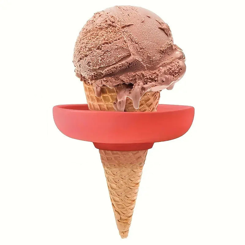 Ice Cream & Ice Pop Holder Drip Guard Silicone