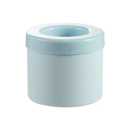 Ice Cube Tray Flexible Food-Grade Silicone Press-To-Release Lid Included