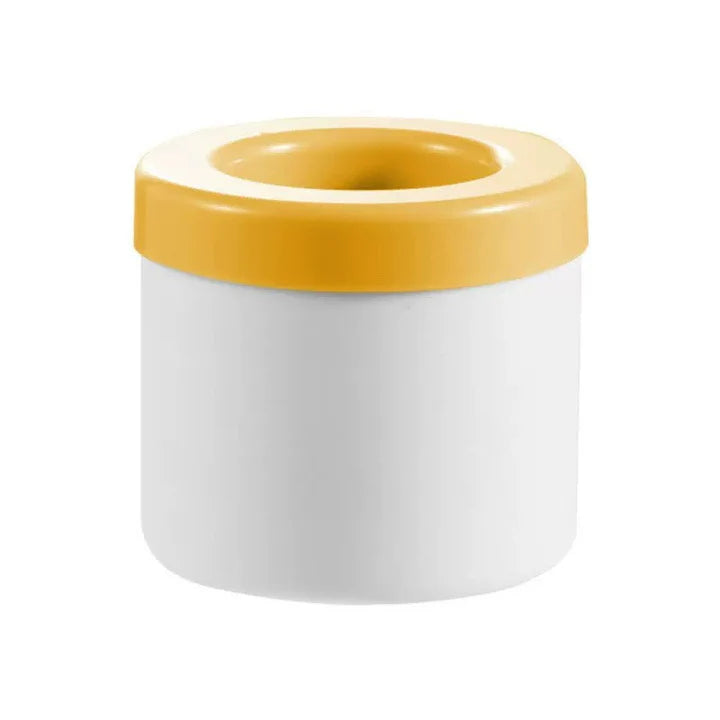 Ice Cube Tray Flexible Food-Grade Silicone Press-To-Release Lid Included