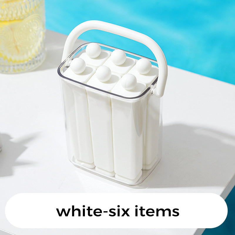Ice Stick Mold Set Slim Bottle-Friendly Food-Grade Silicone