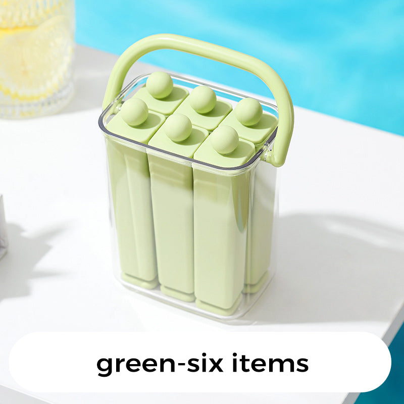 Ice Stick Mold Set Slim Bottle-Friendly Food-Grade Silicone