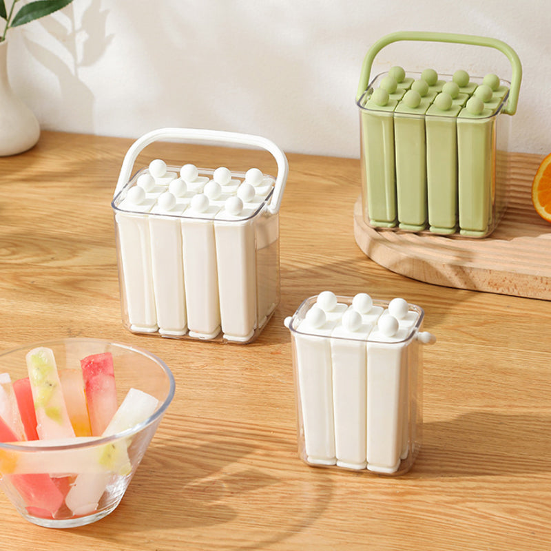 Ice Stick Mold Set Slim Bottle-Friendly Food-Grade Silicone