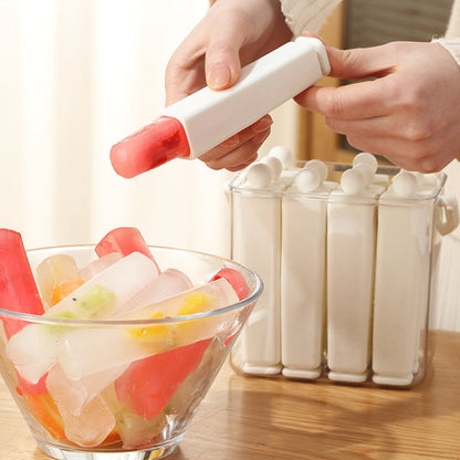 Ice Stick Mold Set Slim Bottle-Friendly Food-Grade Silicone
