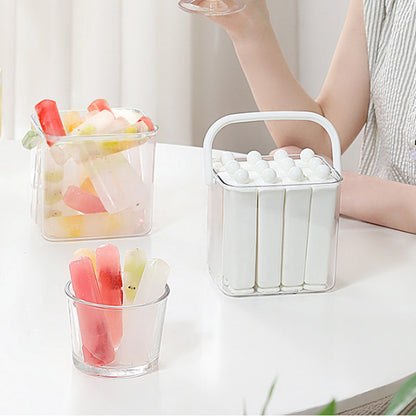 Ice Stick Mold Set Slim Bottle-Friendly Food-Grade Silicone