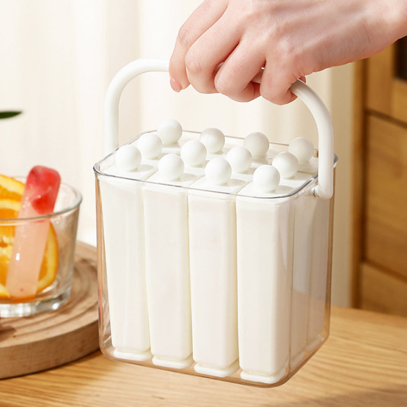 Ice Stick Mold Set Slim Bottle-Friendly Food-Grade Silicone