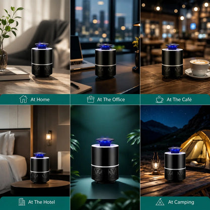 Indoor Mosquito Trap Chemical-Free Quiet USB Rechargeable