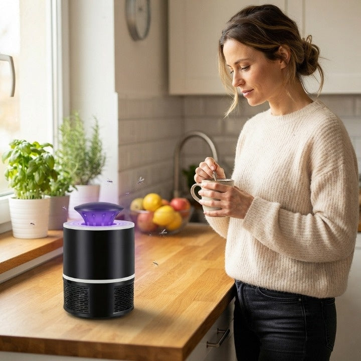 Indoor Mosquito Trap UV LED USB Powered Quiet Suction