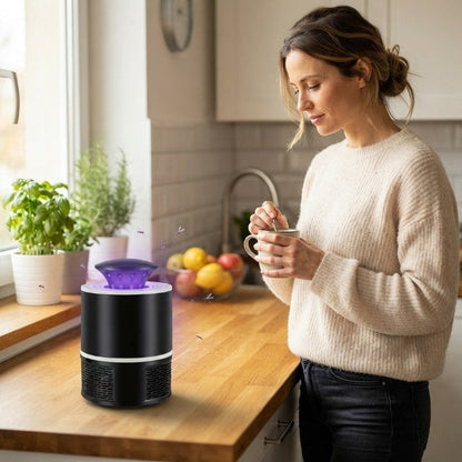 Indoor Mosquito Trap UV LED USB Powered Quiet Suction
