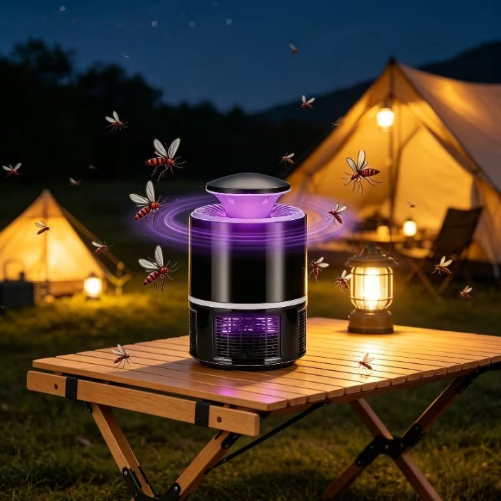 Indoor Mosquito Trap UV LED USB Powered Quiet Suction
