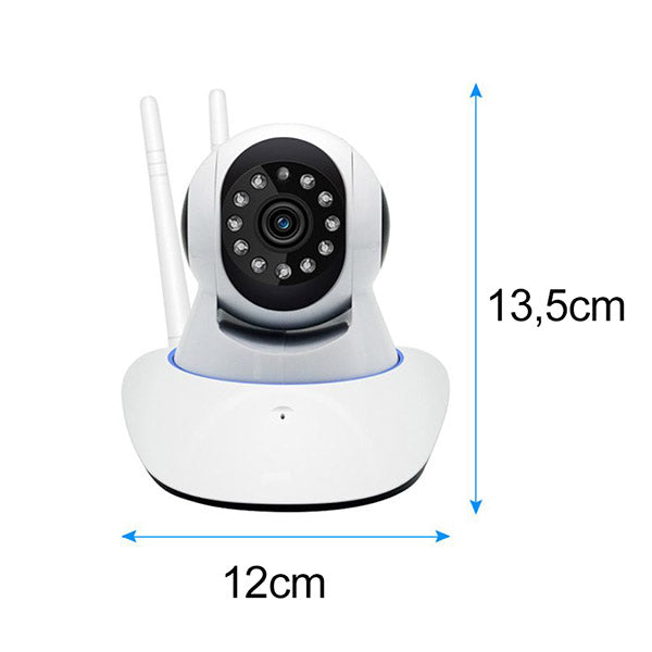 Indoor Security Camera 1080p HD Night Vision & Two-Way Audio