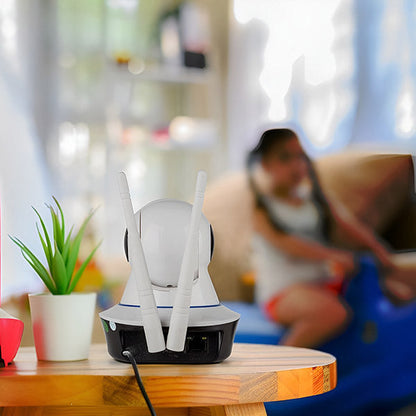 Indoor Security Camera 1080p HD Night Vision & Two-Way Audio