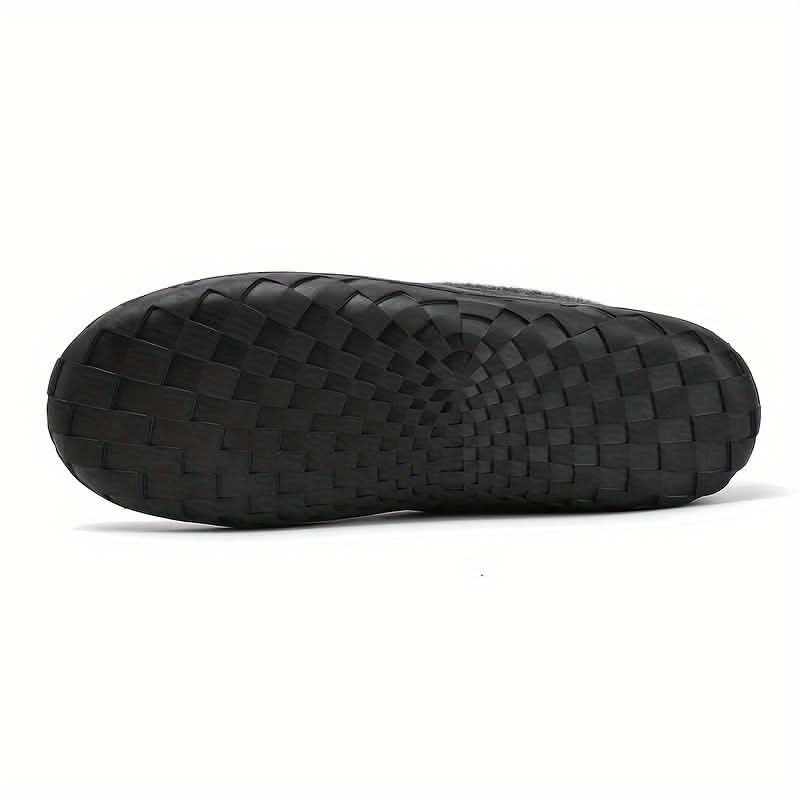 Indoor Slippers Wool-Lined Slip-On Machine Washable