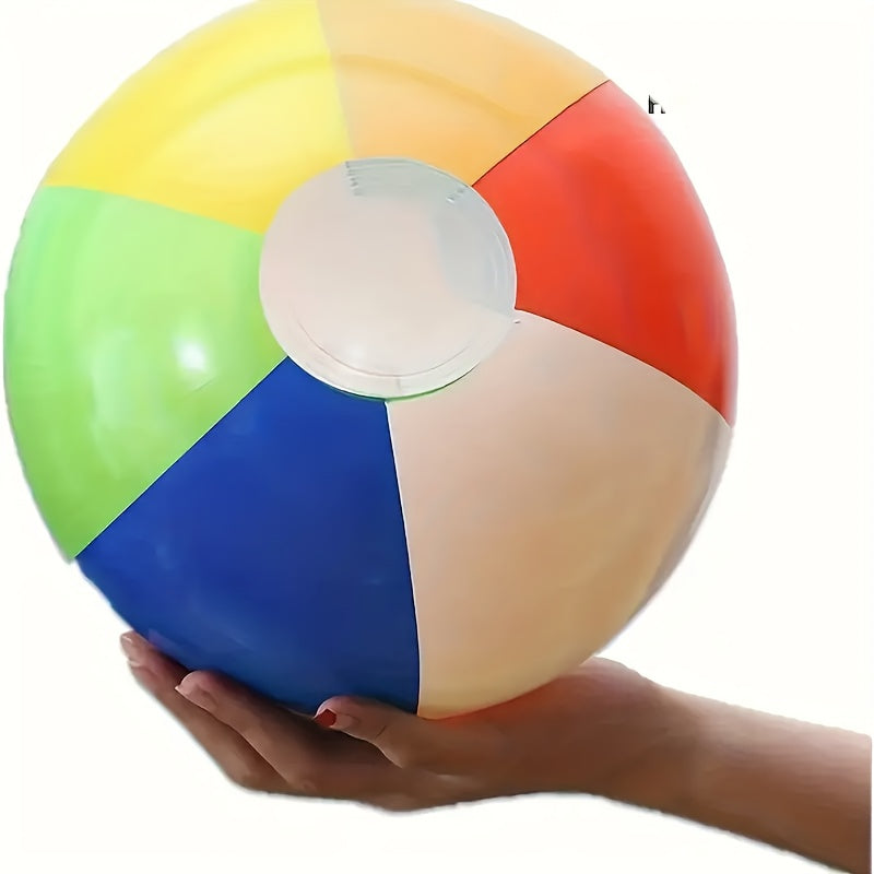 Inflatable Beach Ball Multicolored Lightweight & Portable
