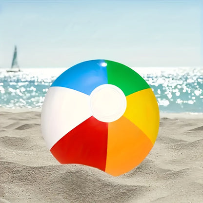 Inflatable Beach Ball Multicolored Lightweight & Portable