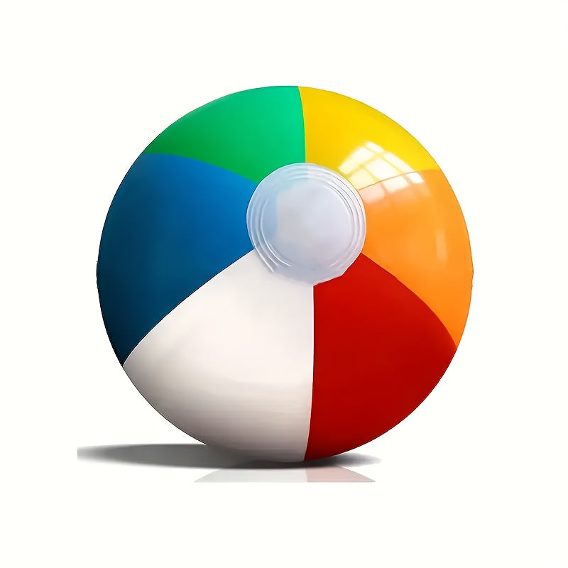 Inflatable Beach Ball Multicolored Lightweight & Portable