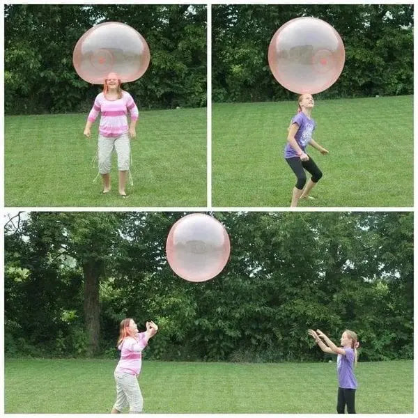 Inflatable Bubble Ball Durable TPR Air & Water Fillable