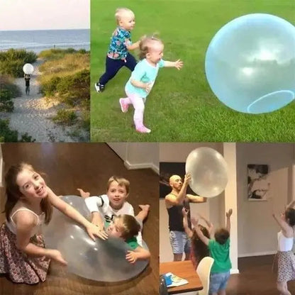 Inflatable Bubble Ball Durable TPR Air & Water Fillable
