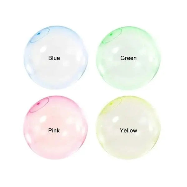 Inflatable Bubble Ball Durable TPR Air & Water Fillable