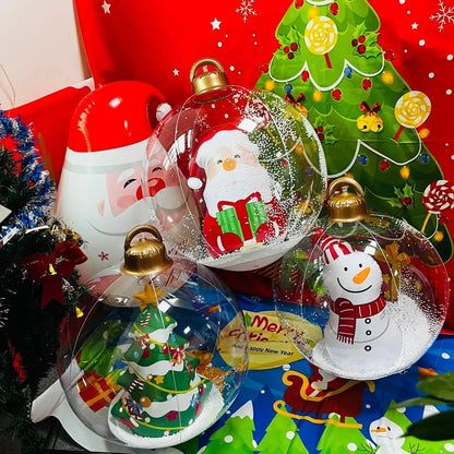 Inflatable Christmas Ornament LED Remote-Controlled Waterproof 60 cm